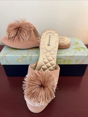 Birdies ‘The Songbird’ Slippers Blush - Size 7